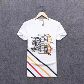 burberry t-shirt design pour hommes big letter femmes hommes